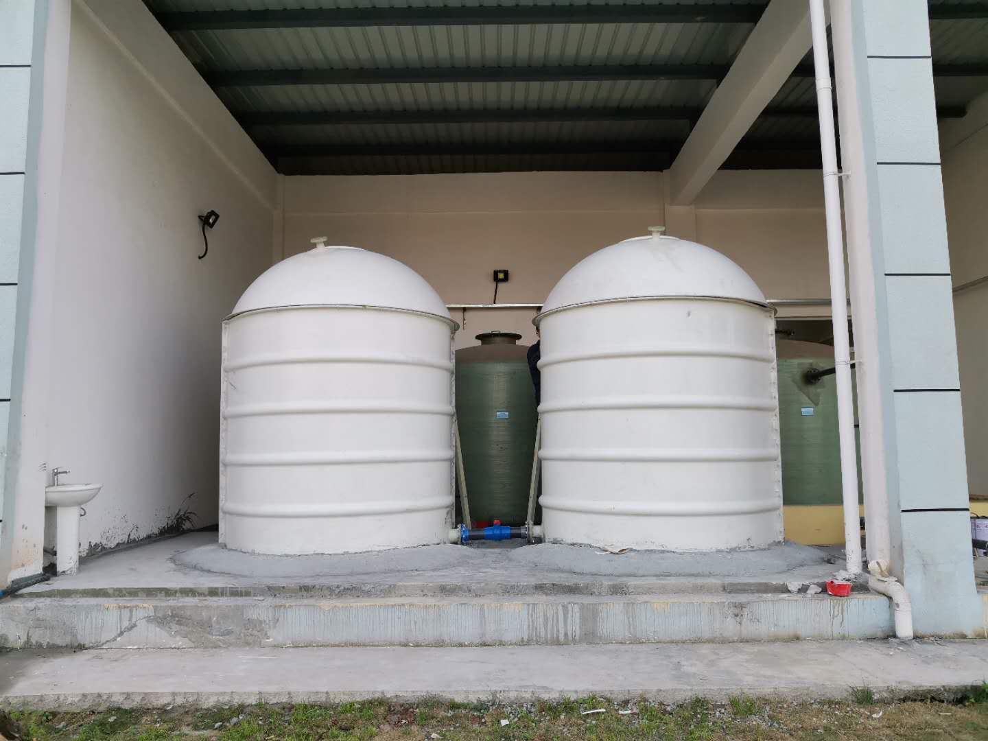 四川橋水科技組合式玻璃鋼儲(chǔ)罐 - 橋水科技